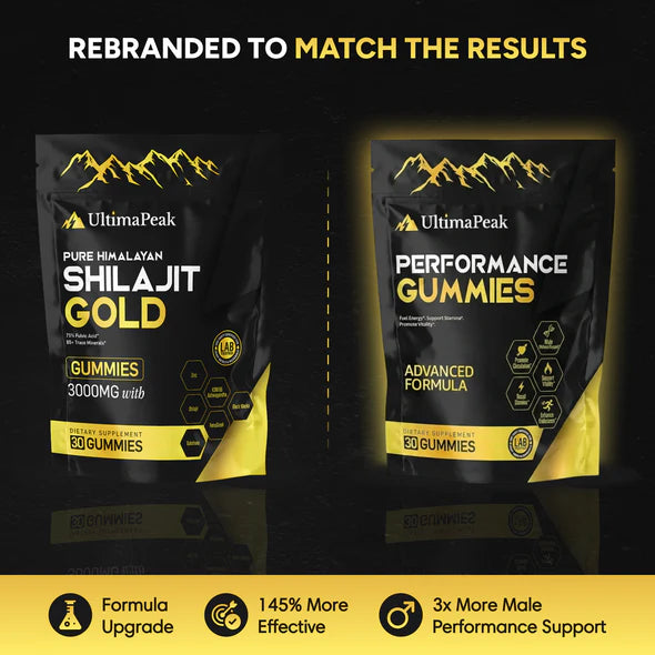 Shilajit Gold,¡Más energía, más fuerza, más rendimiento en 6–8 semanas!
